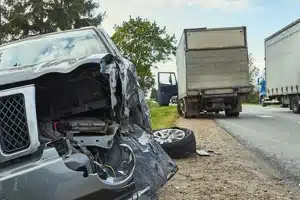 Truck Accident with car